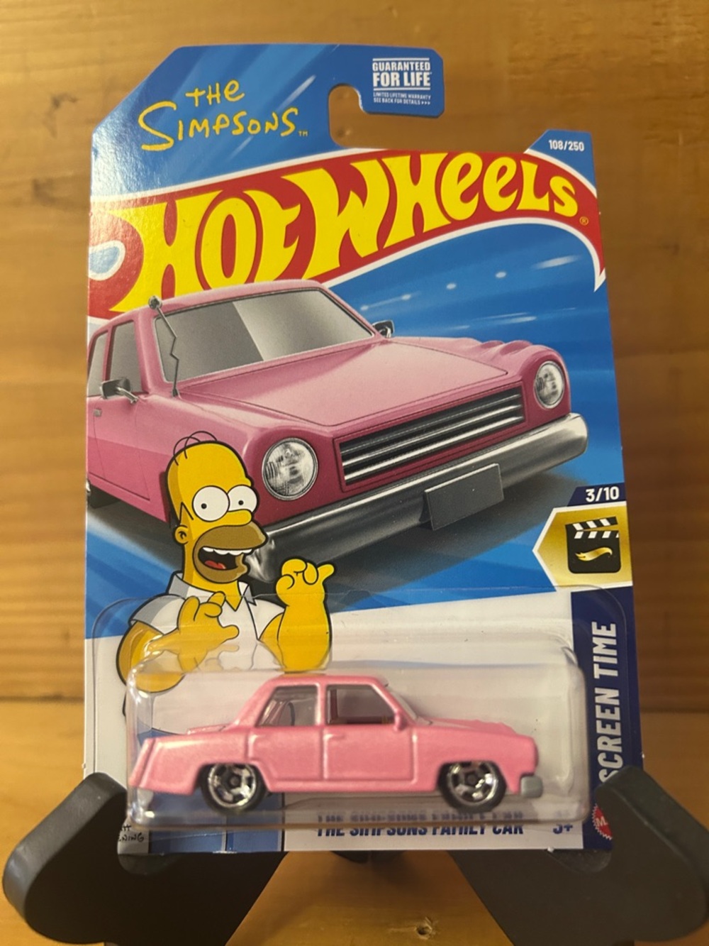 Hot Wheels The Simpsons Pink Family Car - Kids Toy Vehicle